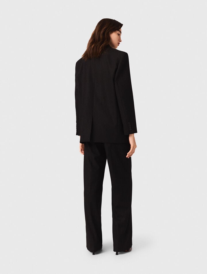 Rhinestone suit jacket