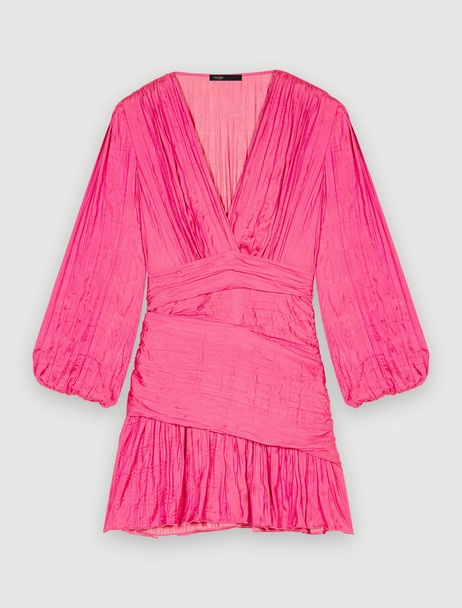 Short draped dress