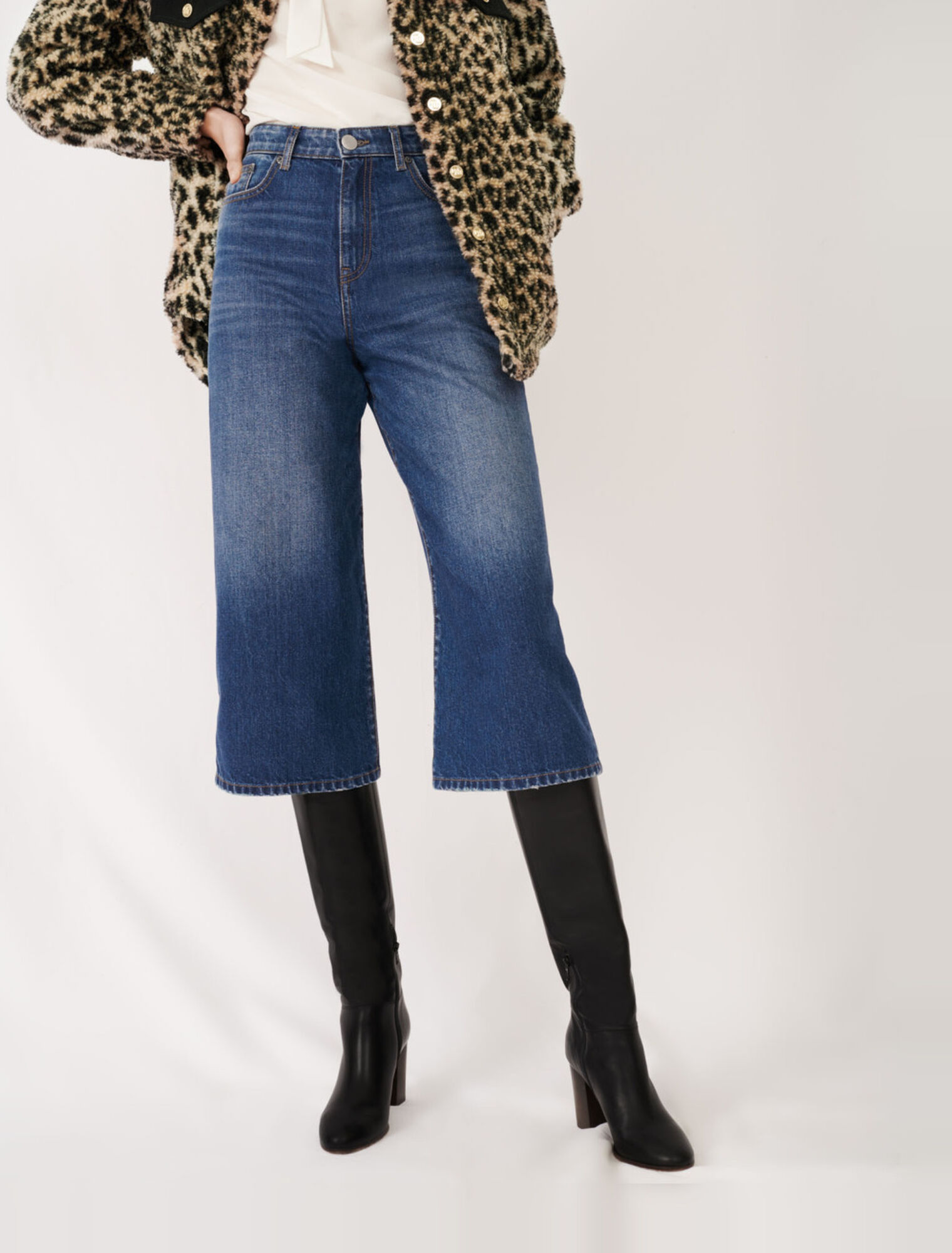 Bermuda-style jeans