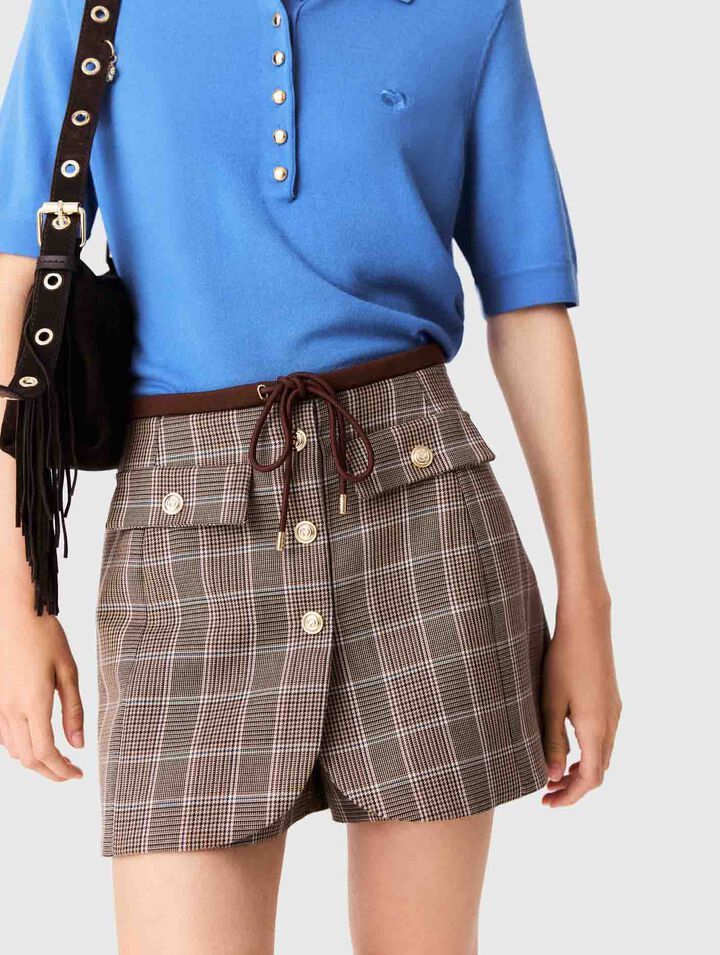 Short tailleur trompe-l&rsquo;&oelig;il