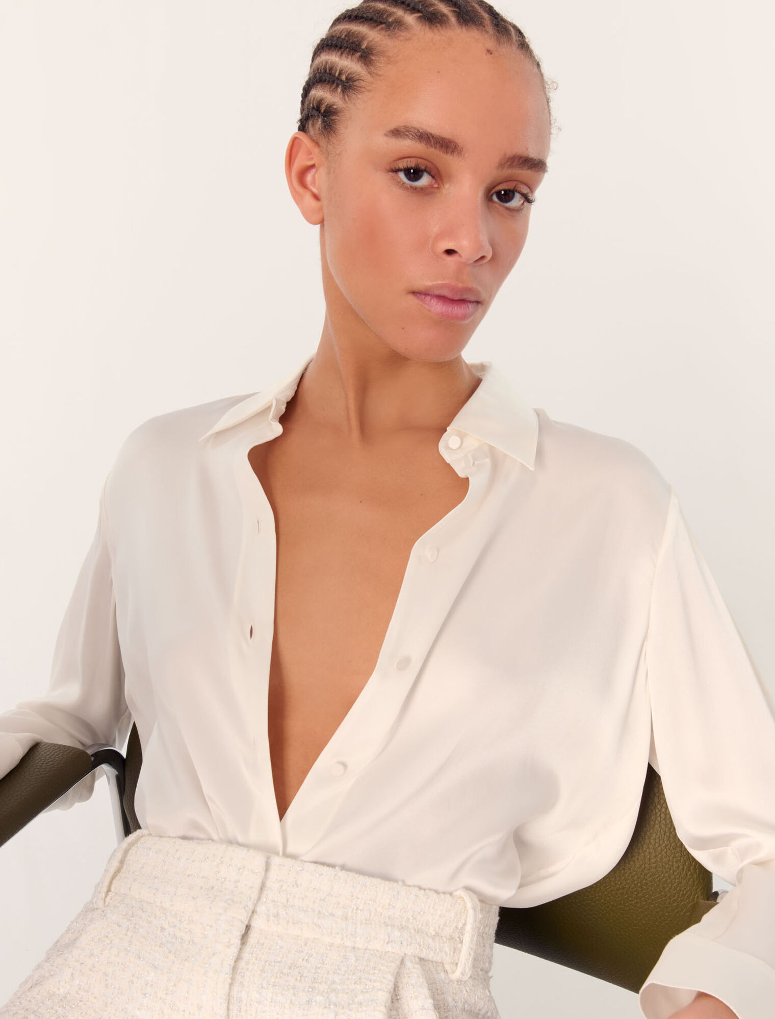Chemise en soie