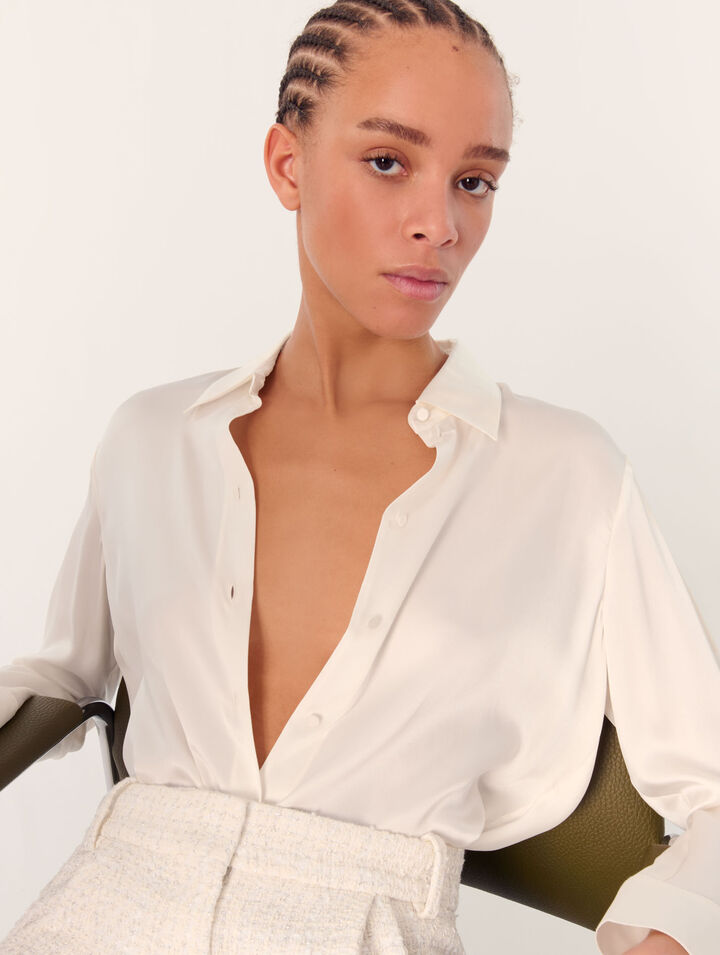 Chemise en soie