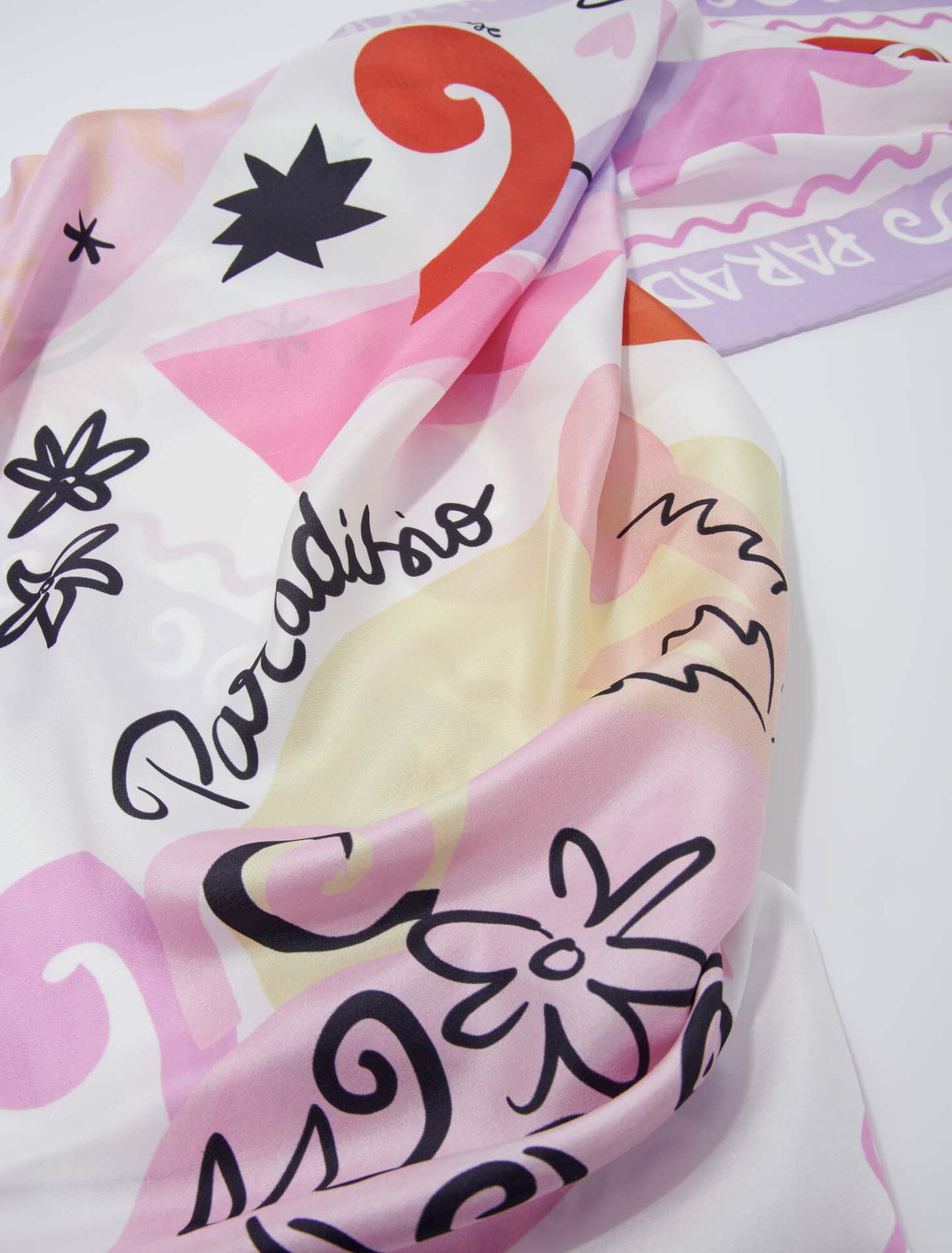 Paradisio silk scarf