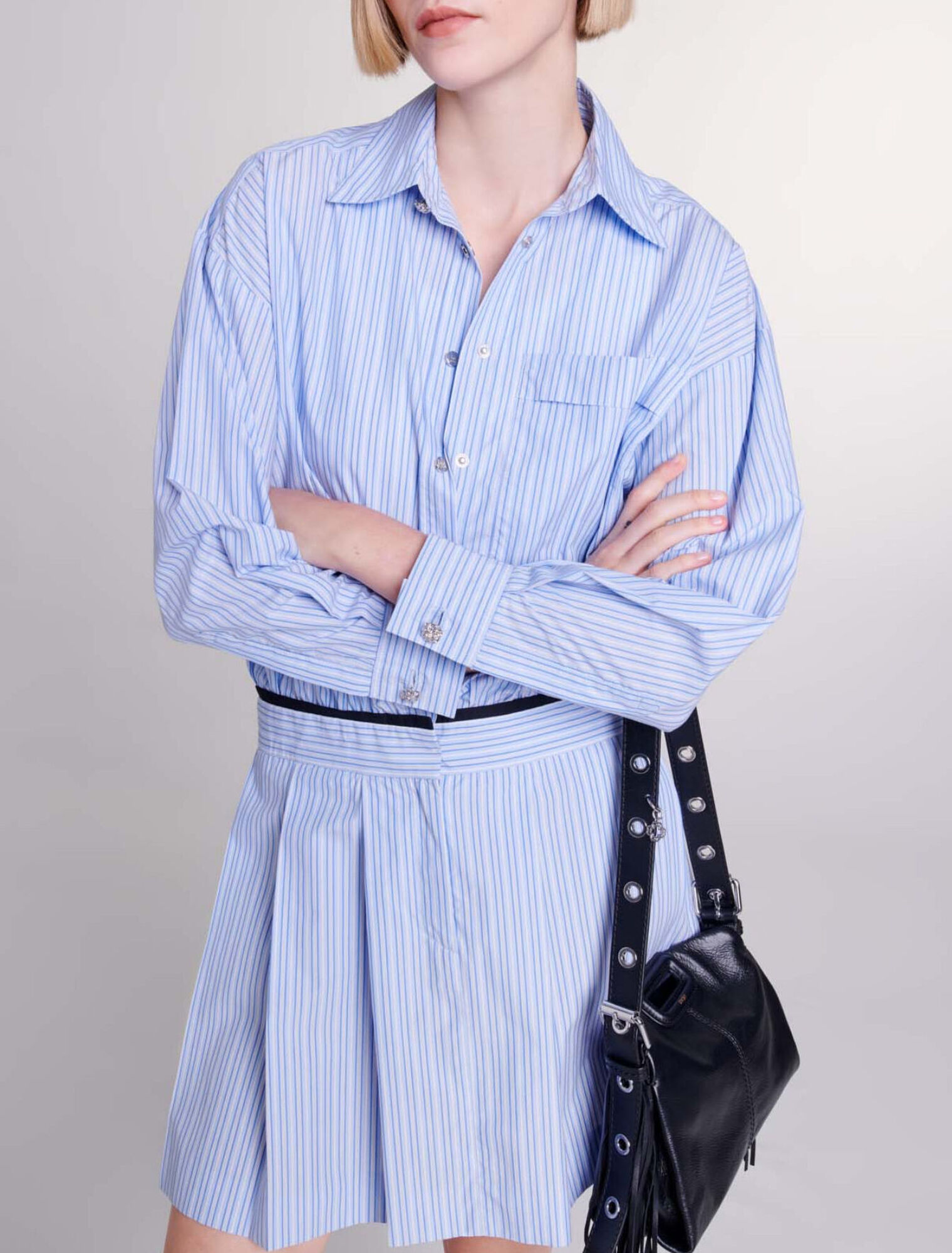 Robe chemise courte