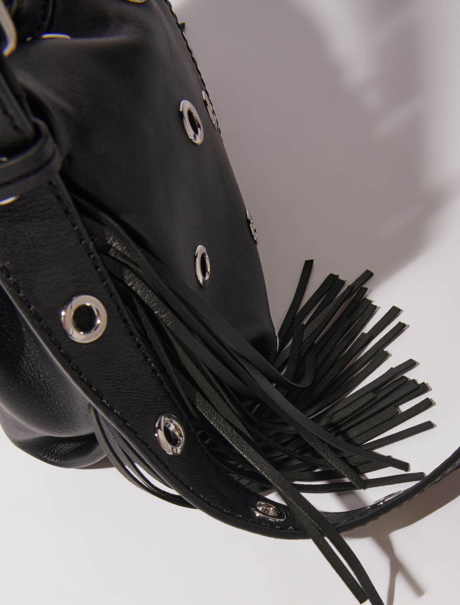 Sac Miss M Mini en cuir et œillets