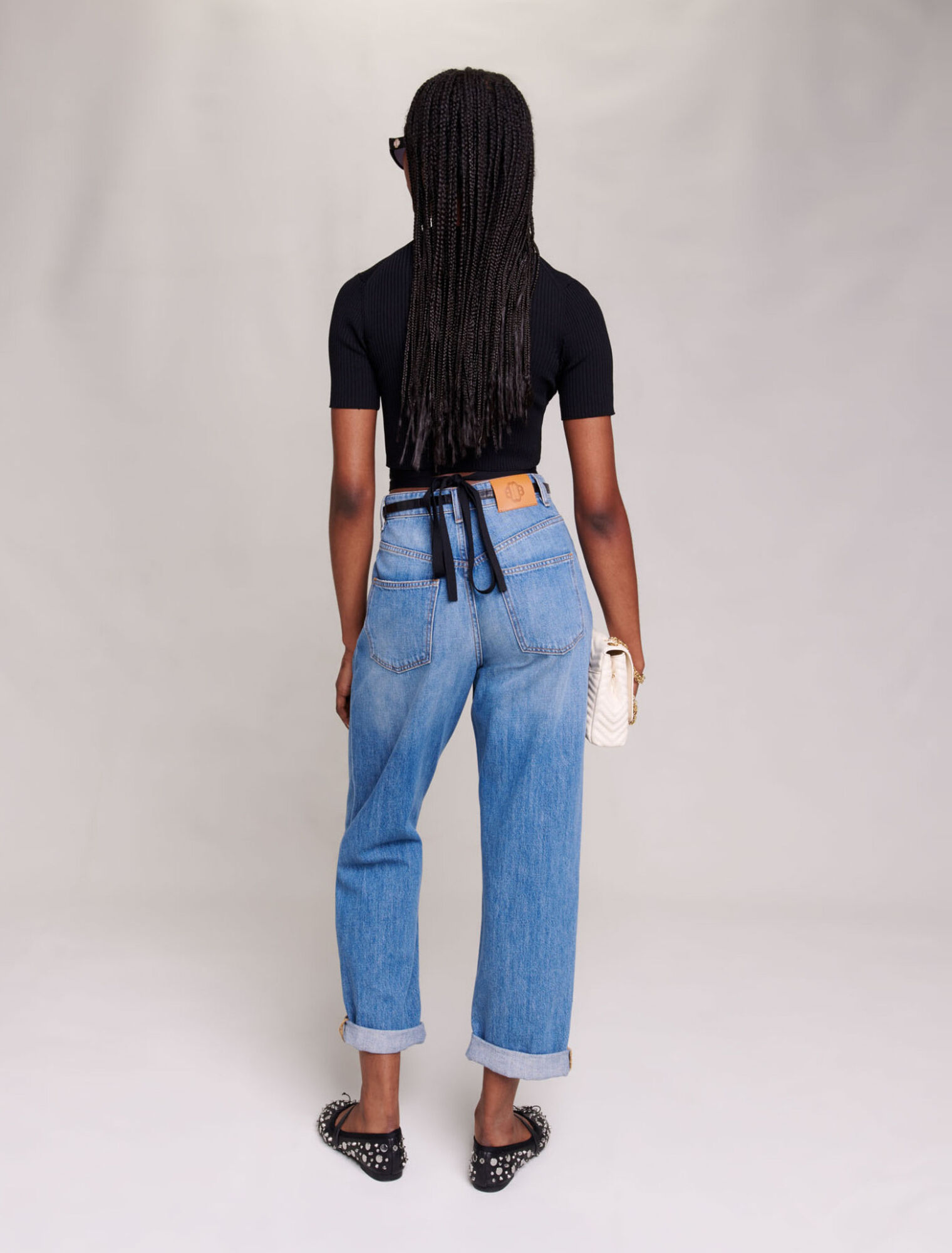 Crop top croisé