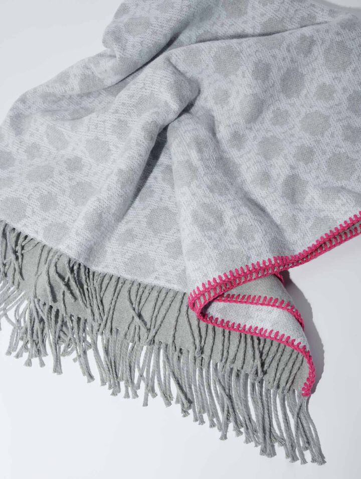 Poncho monogrammé