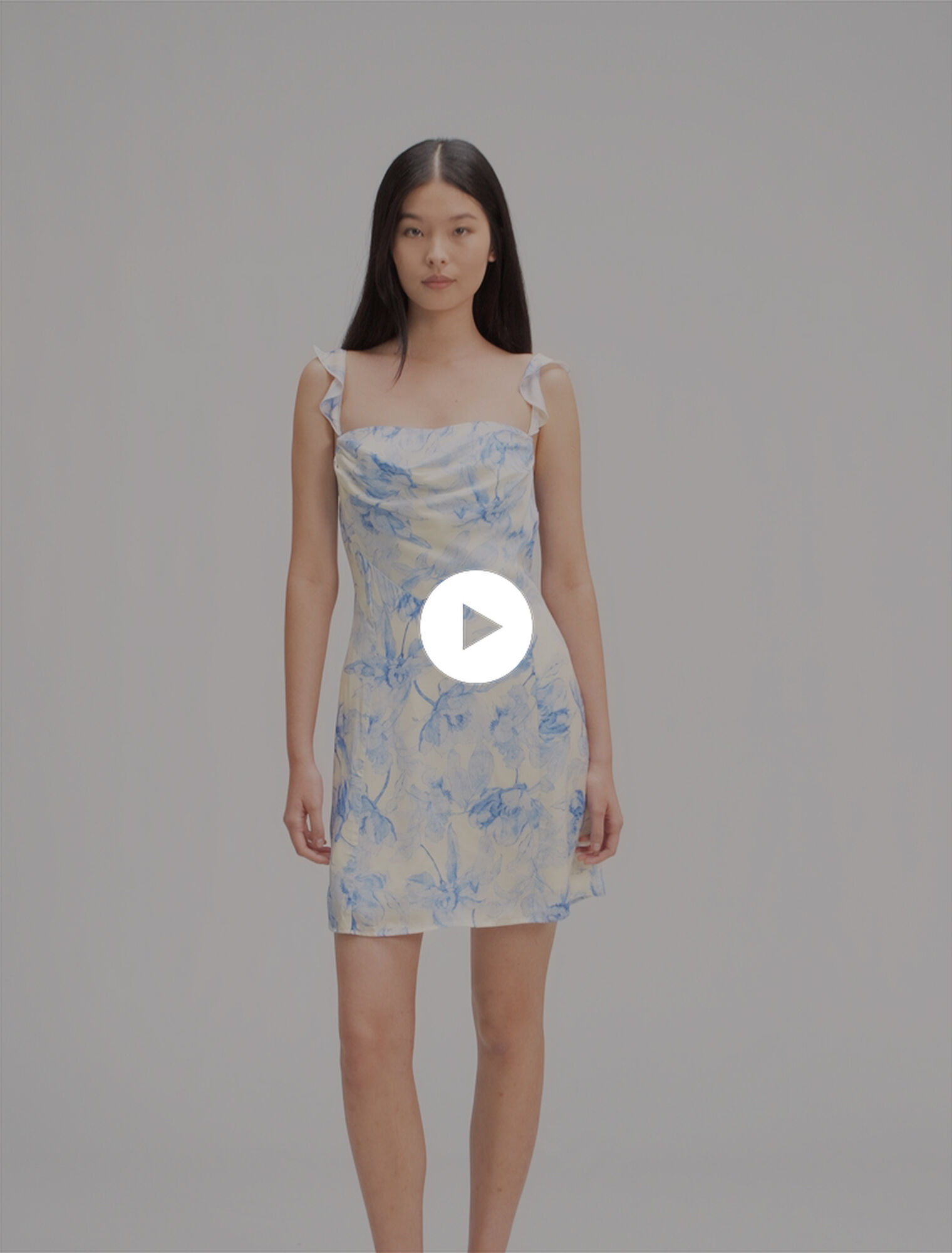Robe courte imprimée