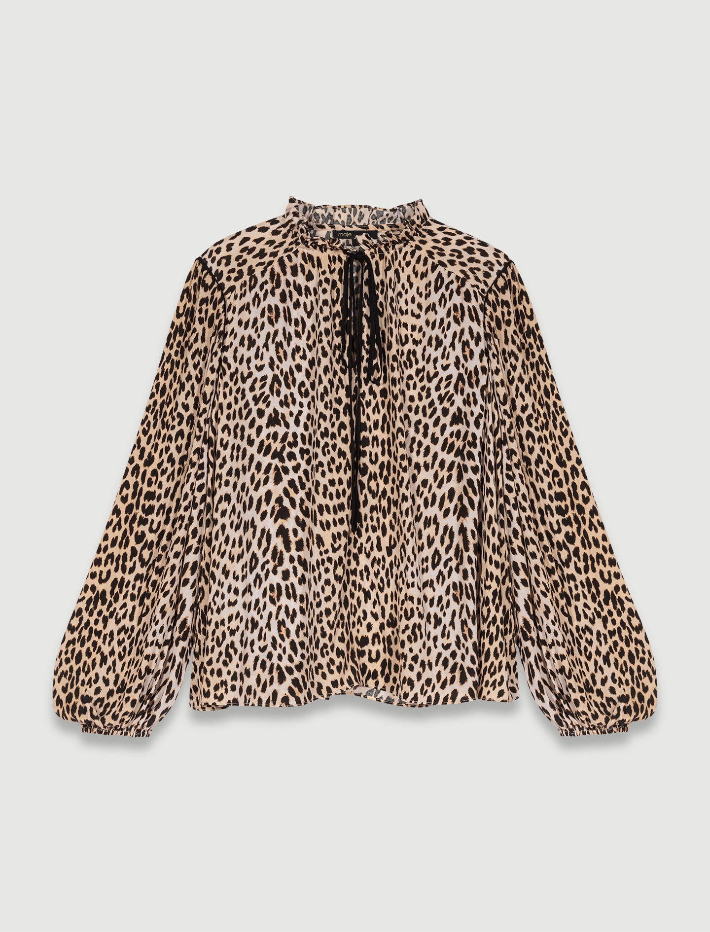 Blouse imprime leopard