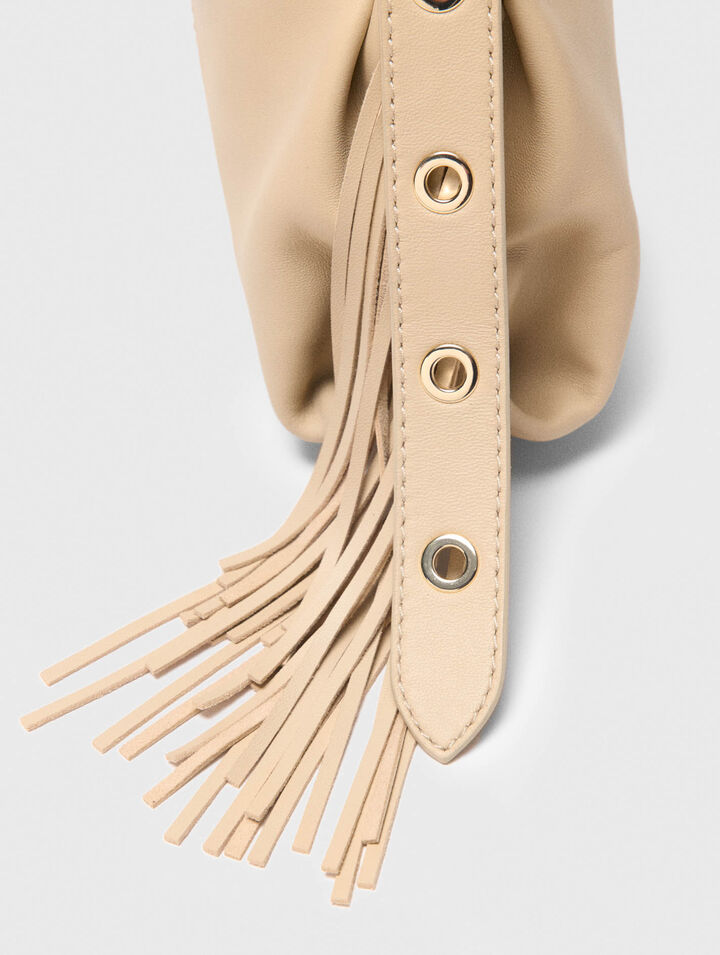 Sac Miss M mini en cuir lisse