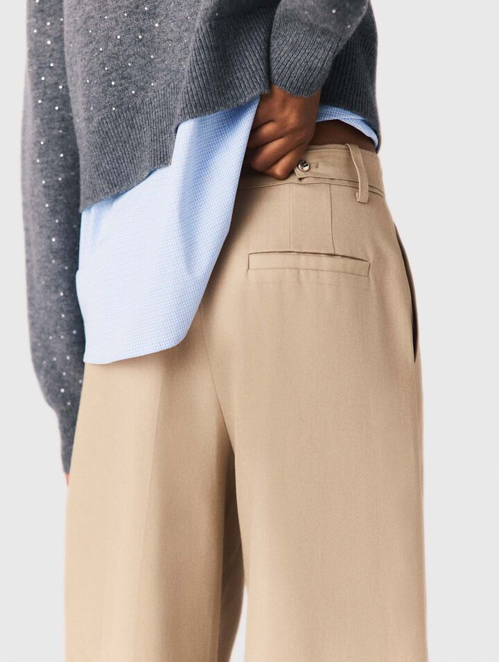 Pantalon balon en coton