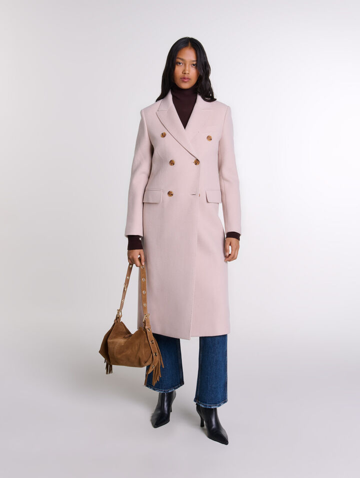 Manteau long doublé