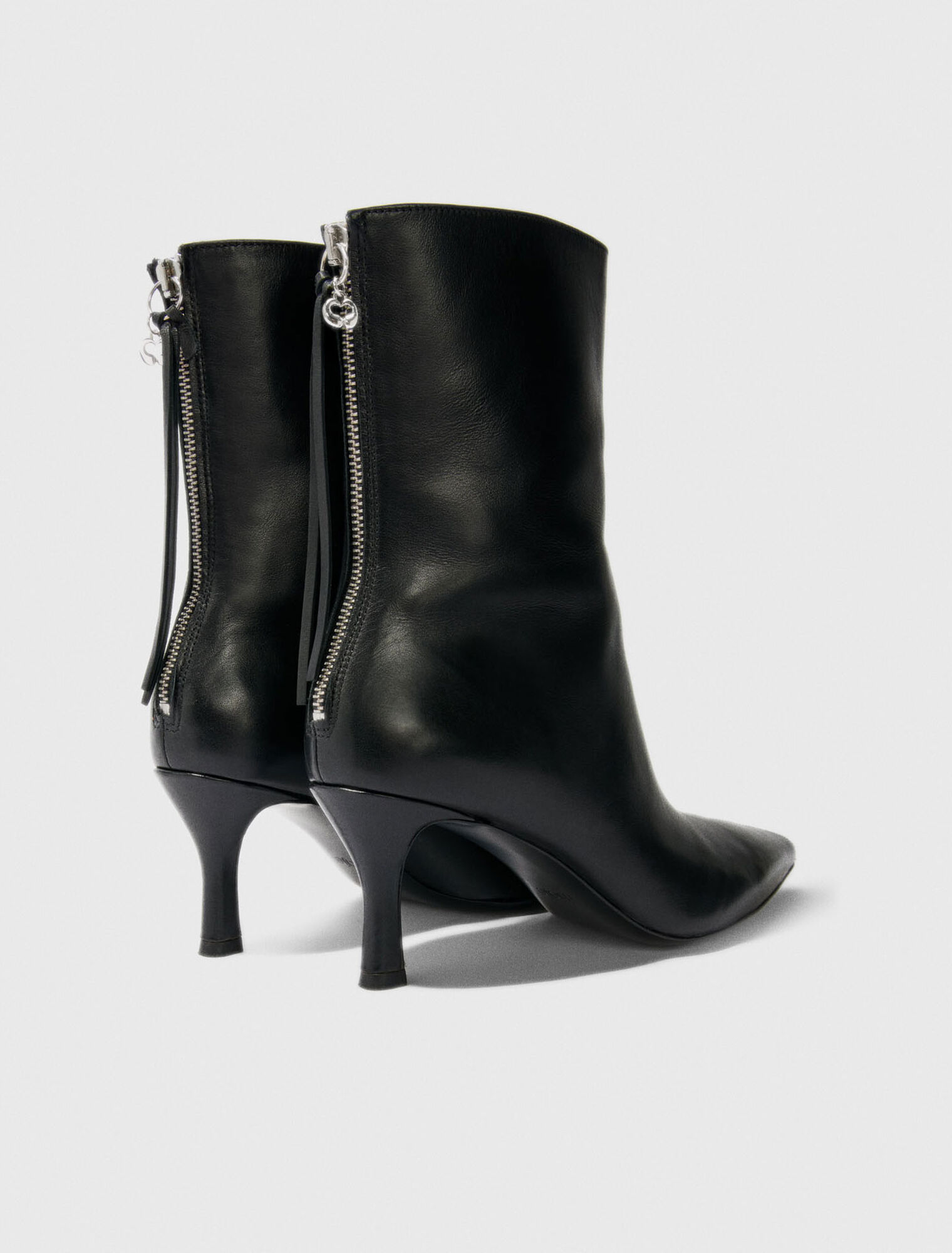 Bottines en cuir