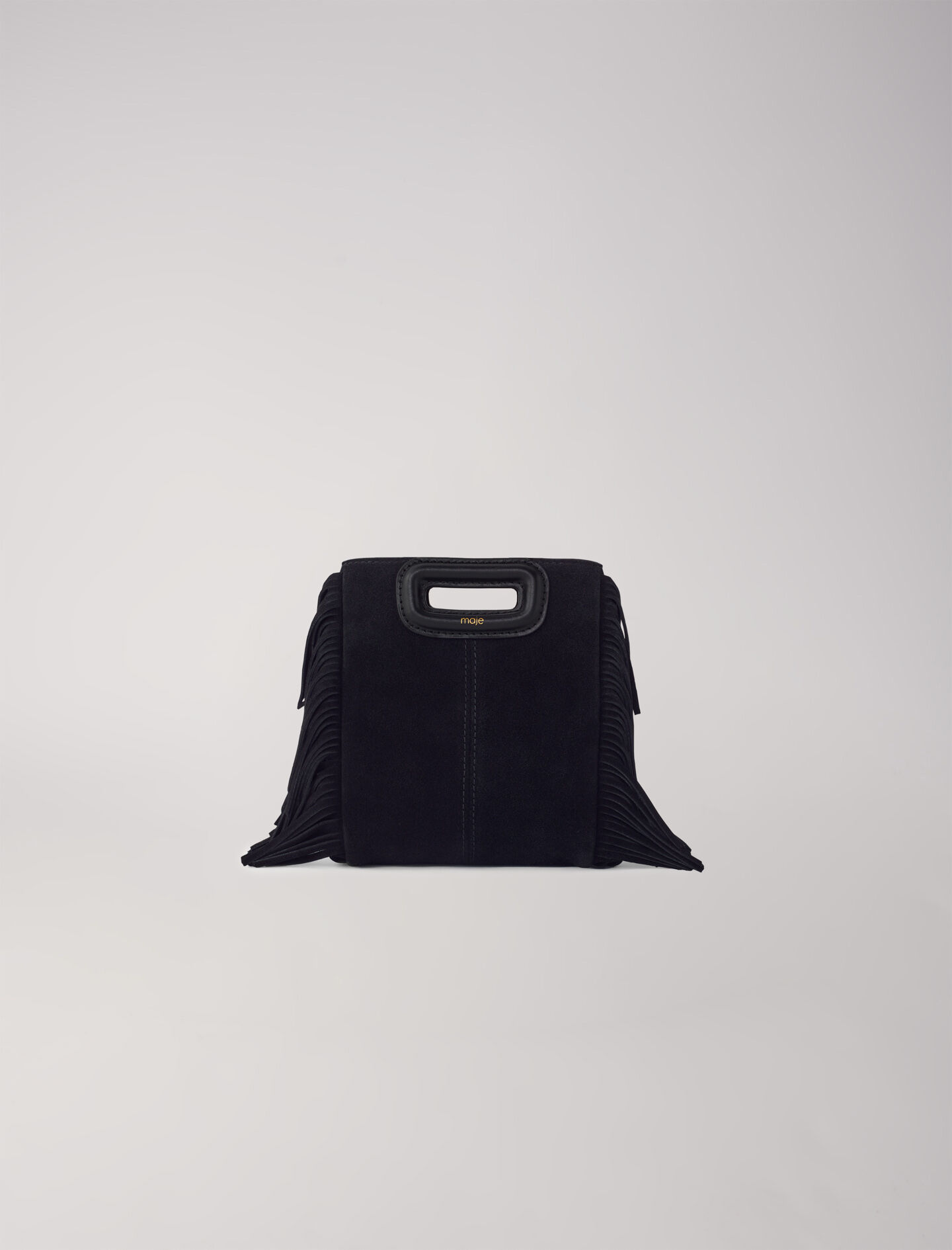 Sac M mini en cuir suede