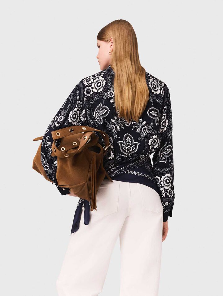 Chemise fluide imprimée
