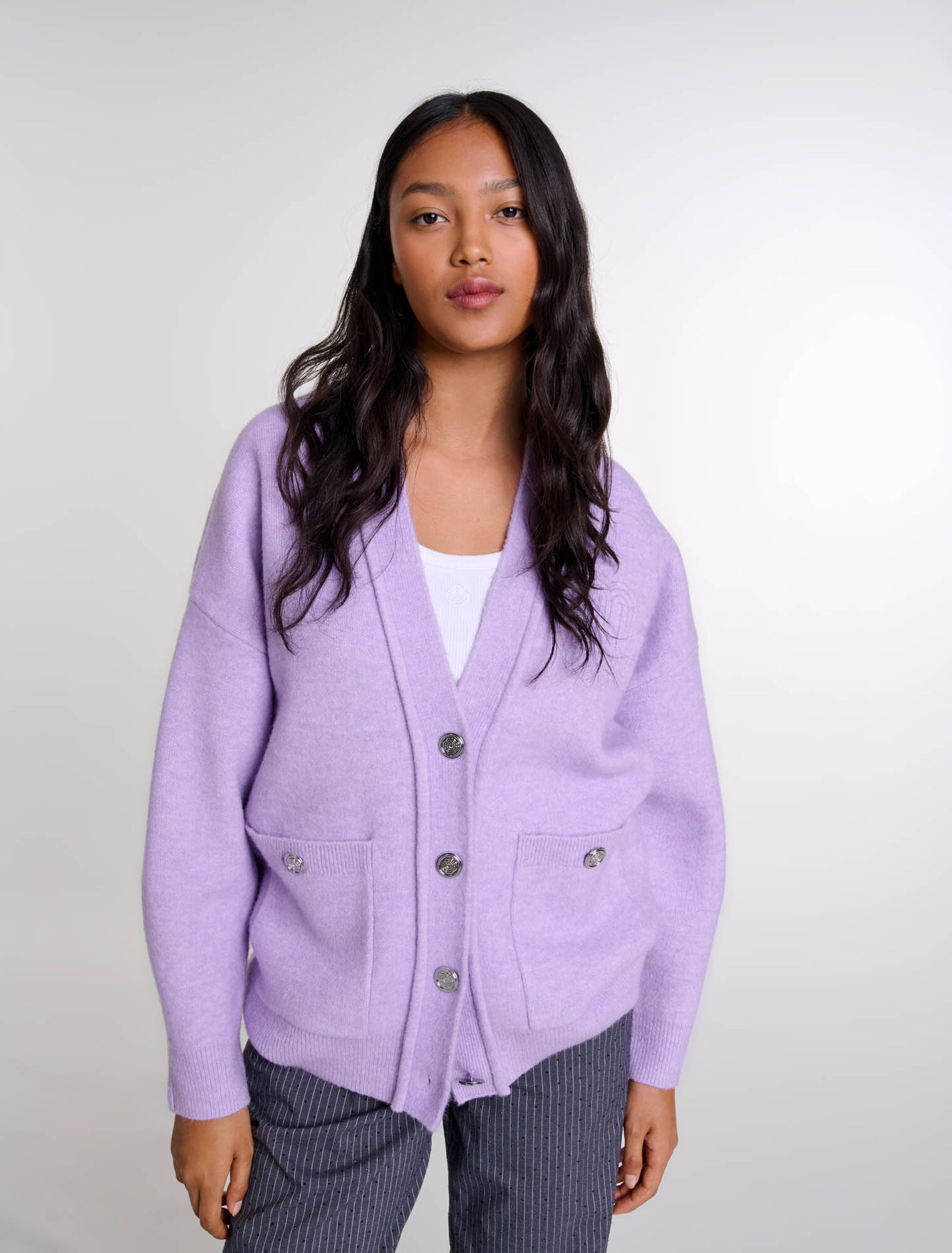 Longline cardigan