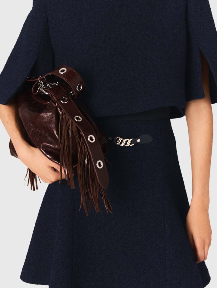 Robe 2en1 en tweed