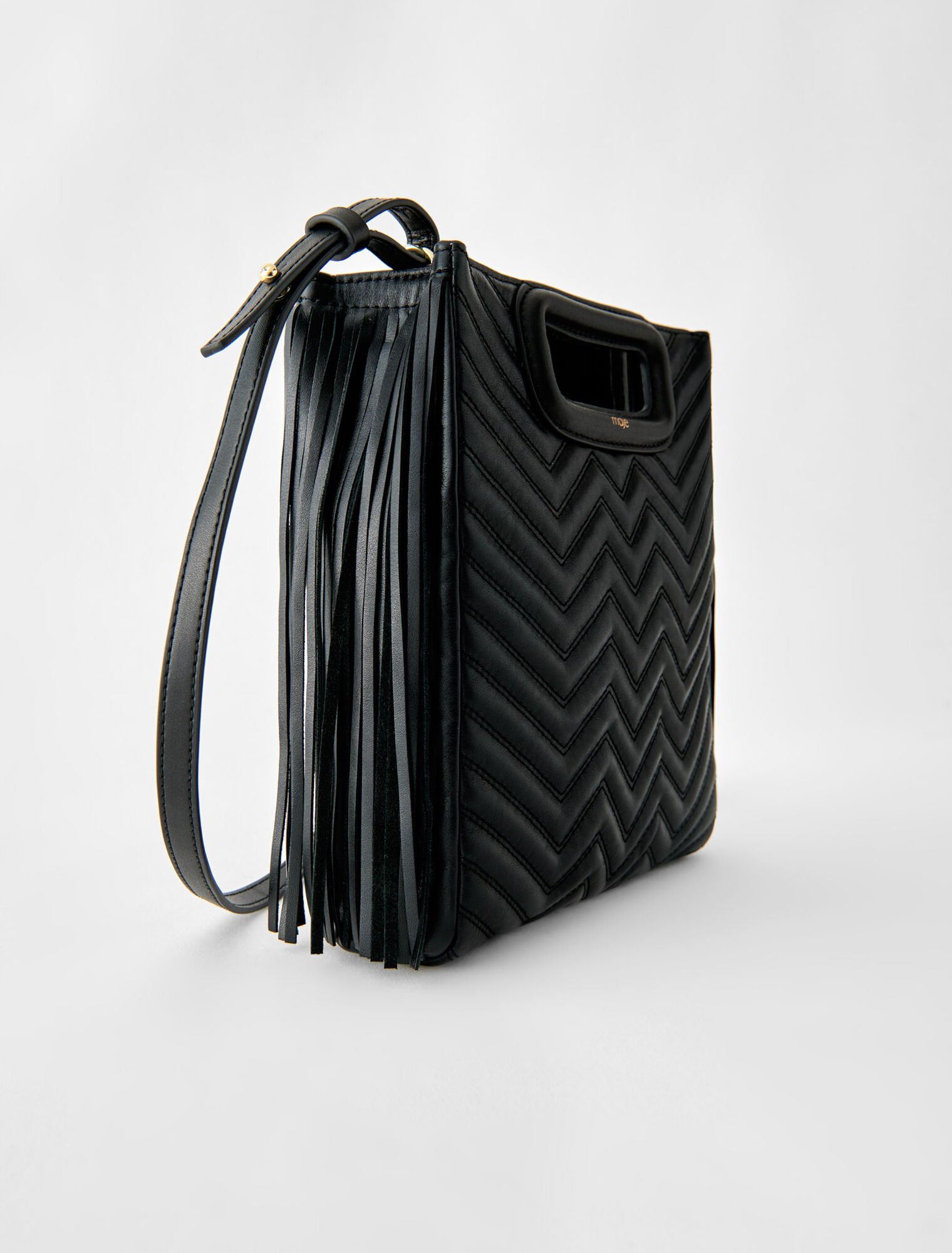 Quilted Fringe M Bag
