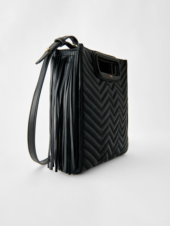 Quilted Fringe M Bag