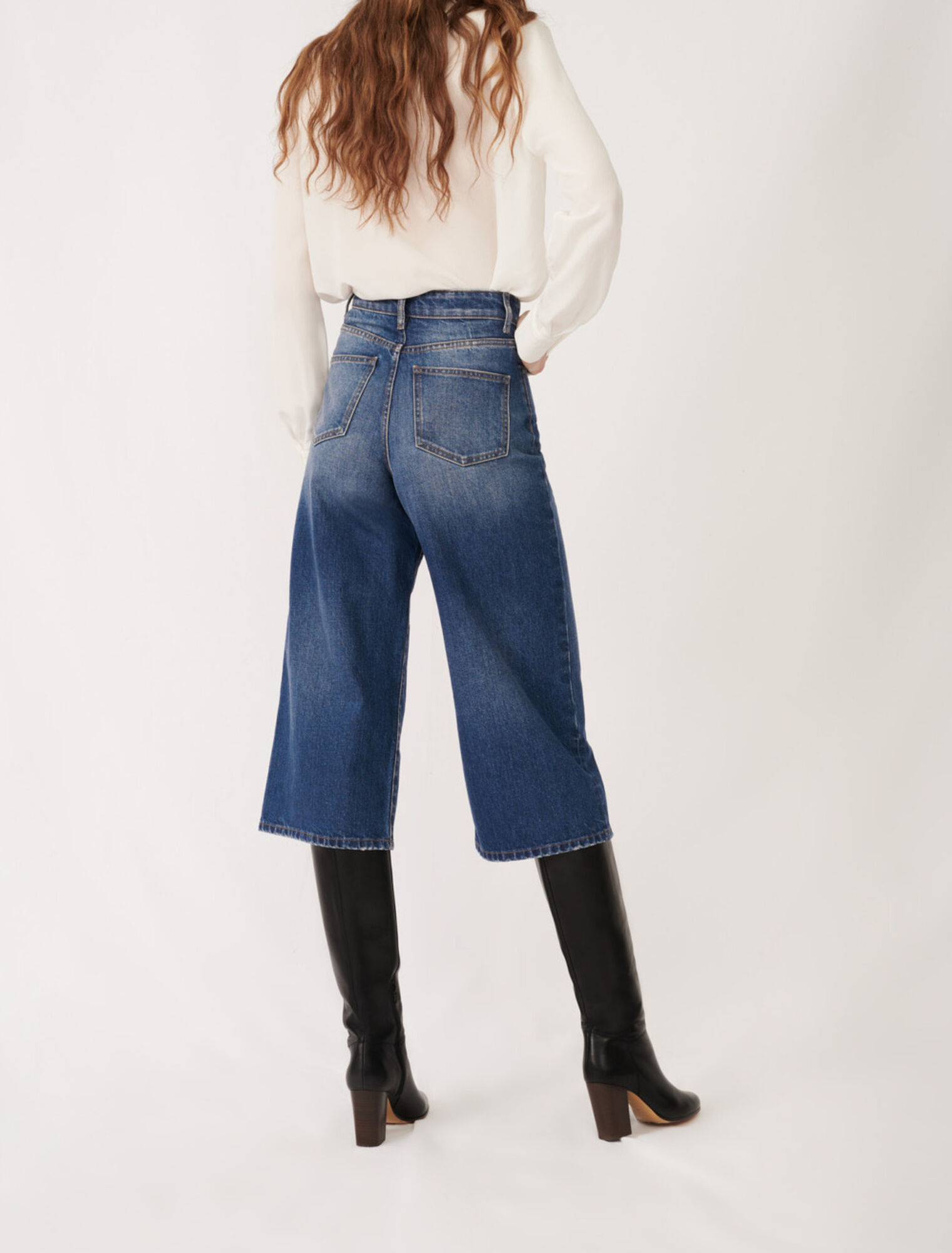 Bermuda-style jeans