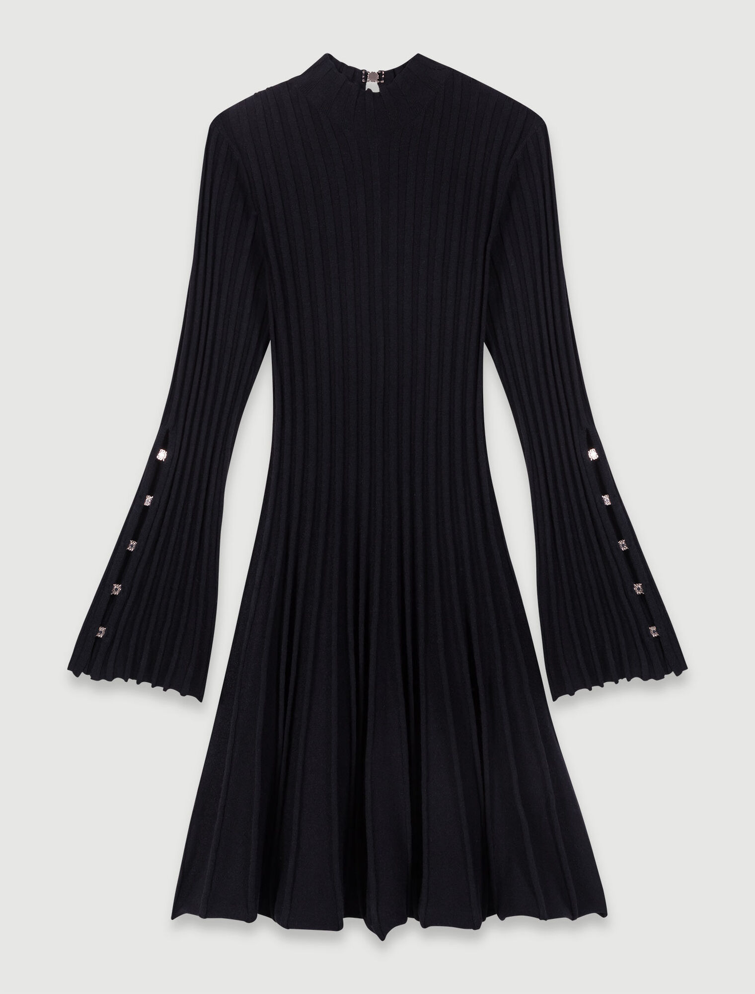 Robe courte en maille