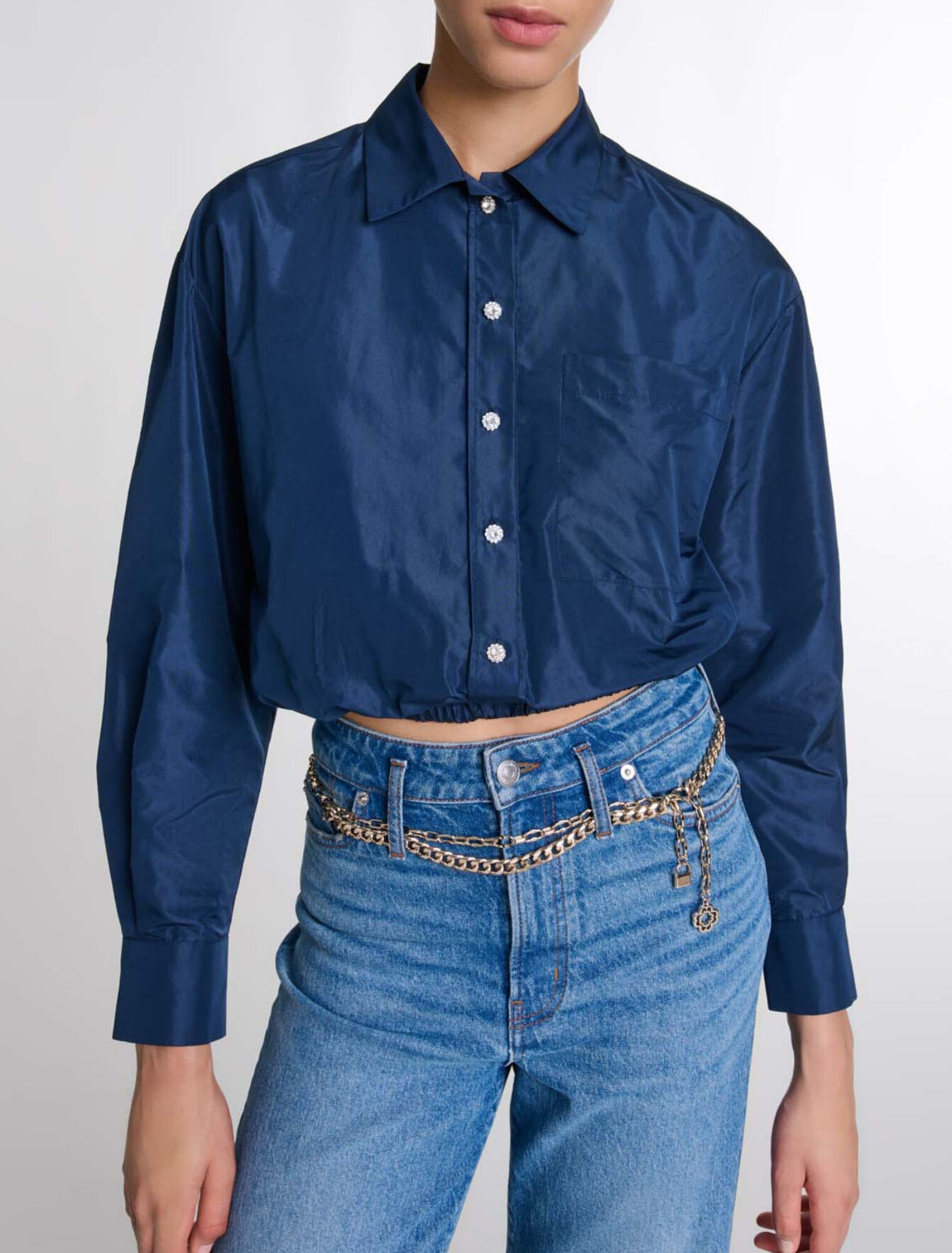 Cropped shirt