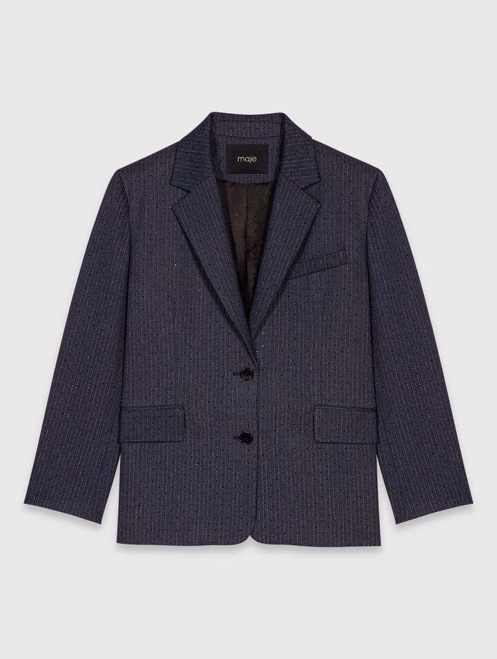 Rhinestone suit jacket