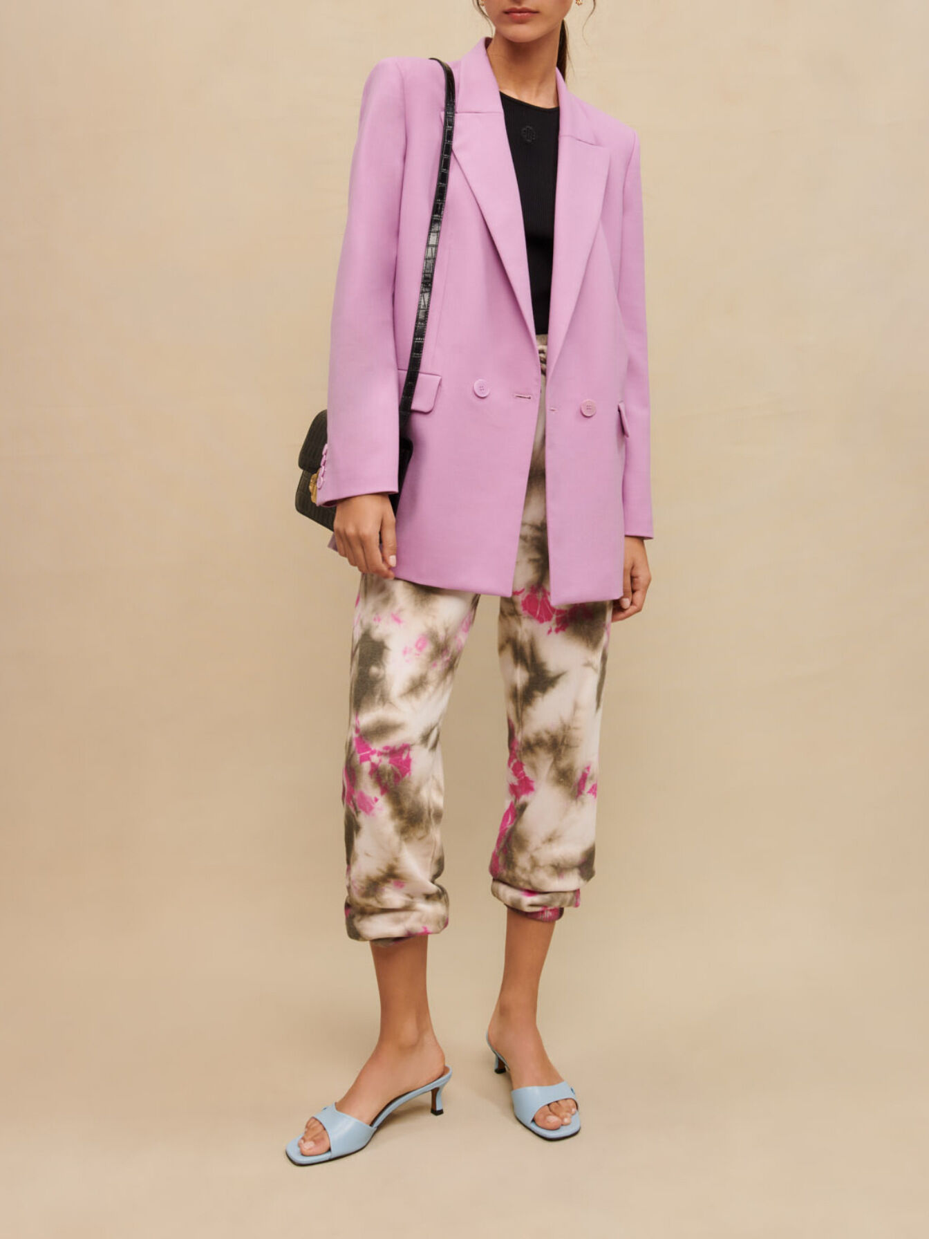 Maje pink blazer best sale