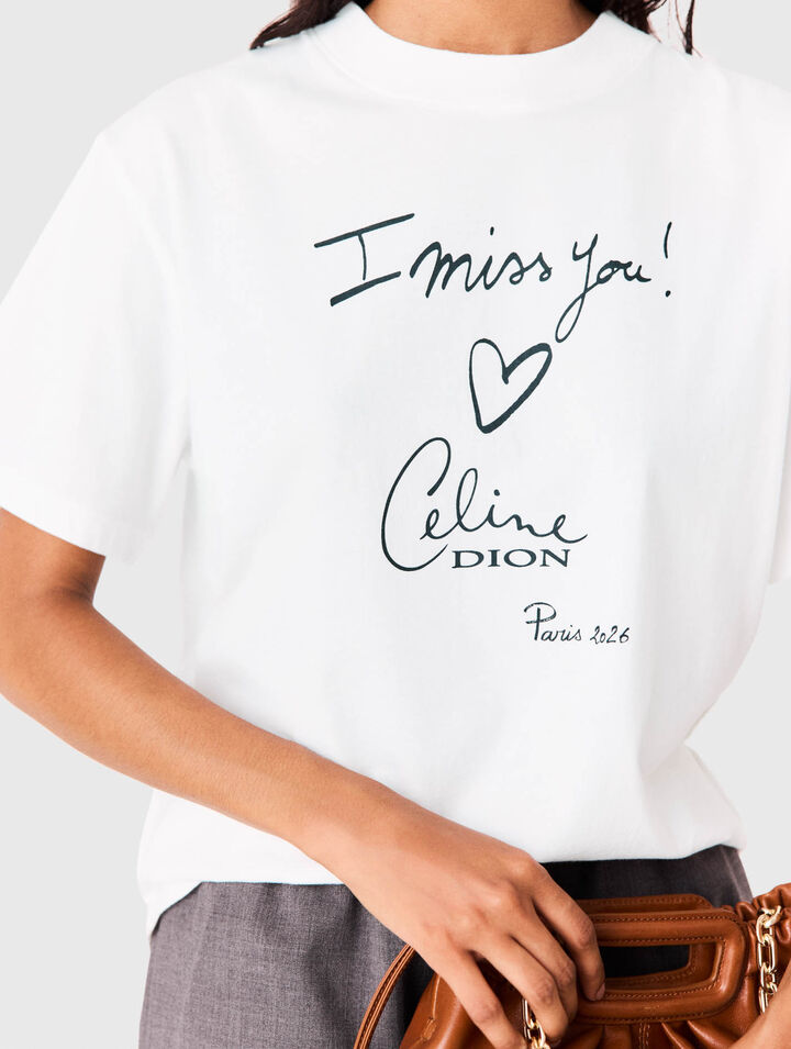Maje x C&eacute;line Dion T-shirt