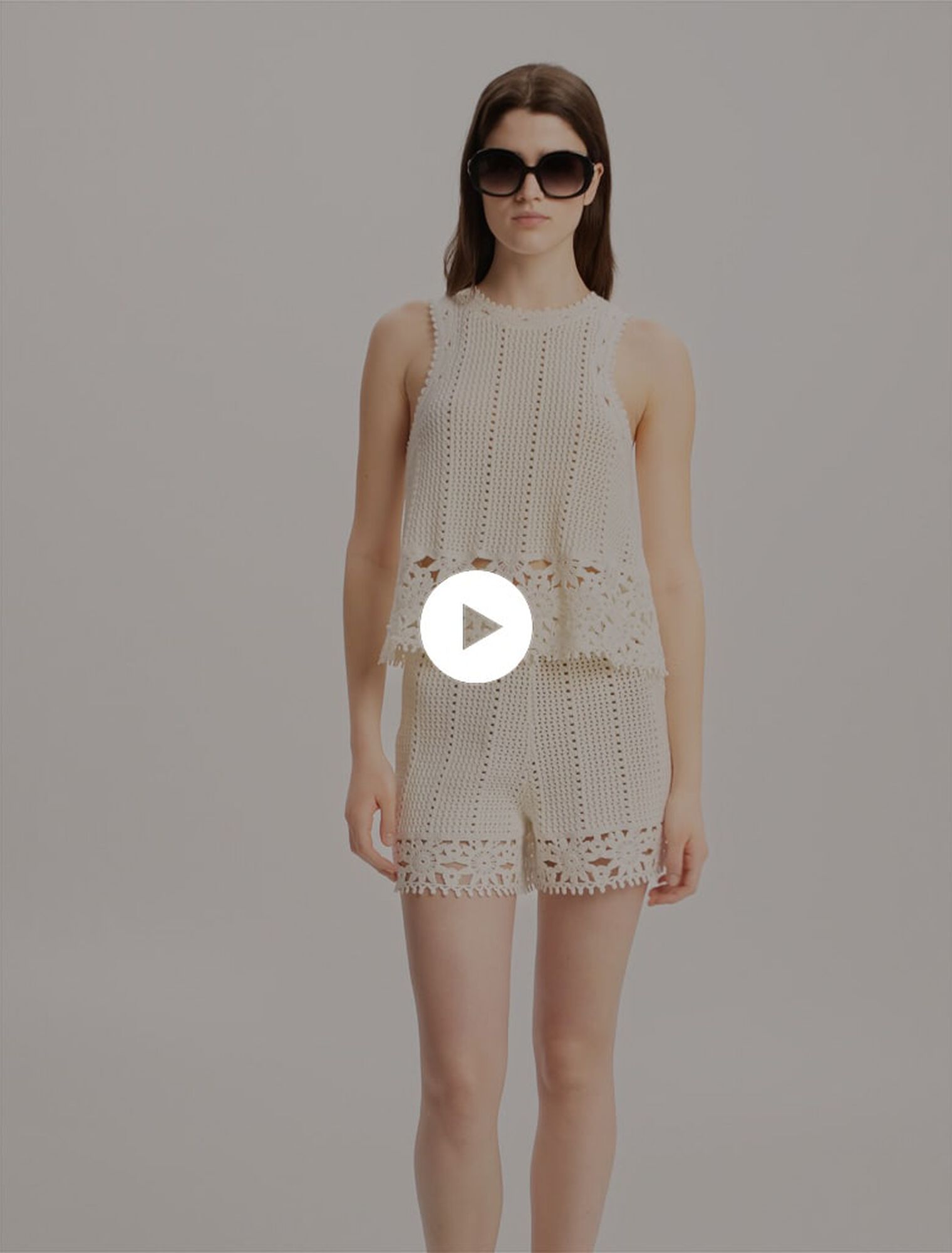 Short en crochet
