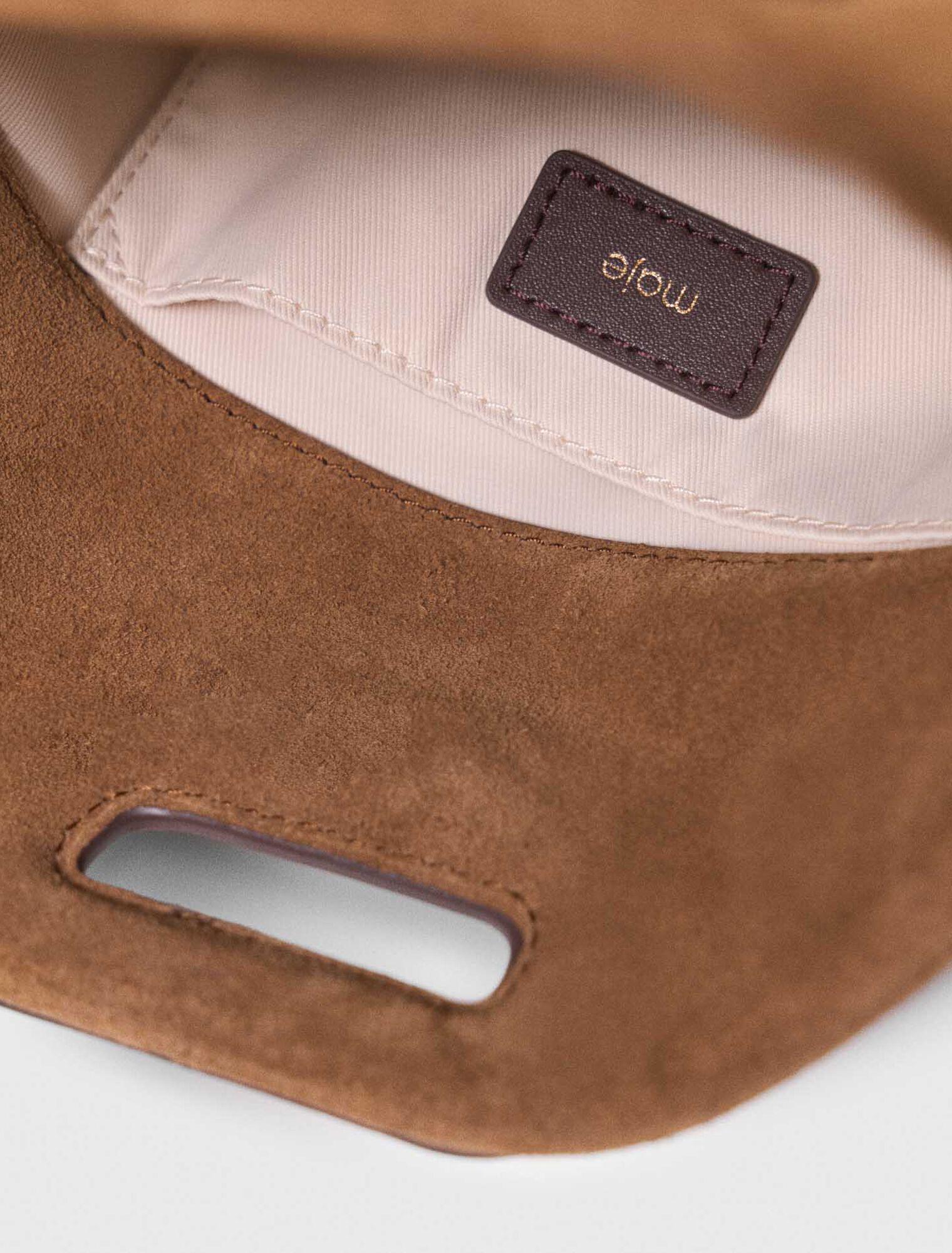 Sac Miss M mini en mix cuir/suède