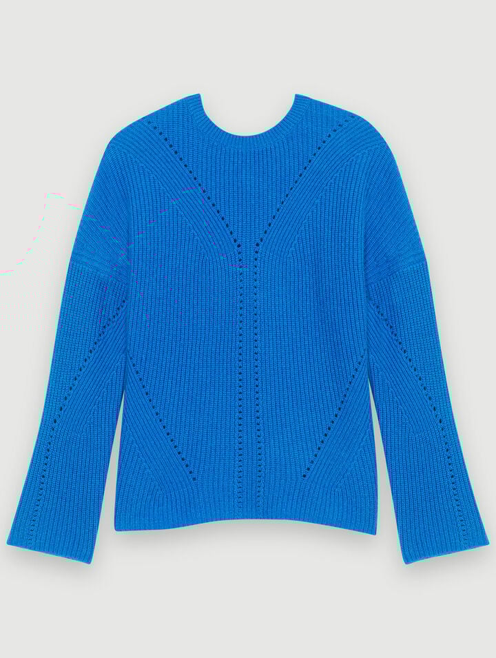 Ribbed cashmere jumper