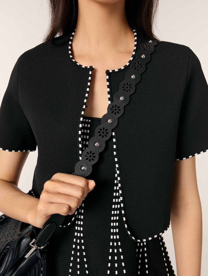 Perforated flower-style strap