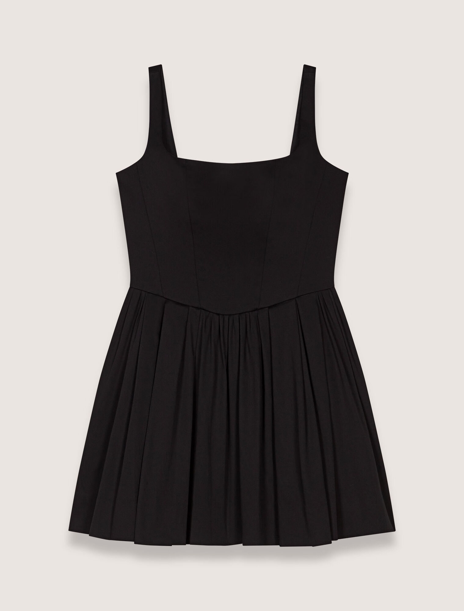 Robe courte en coton