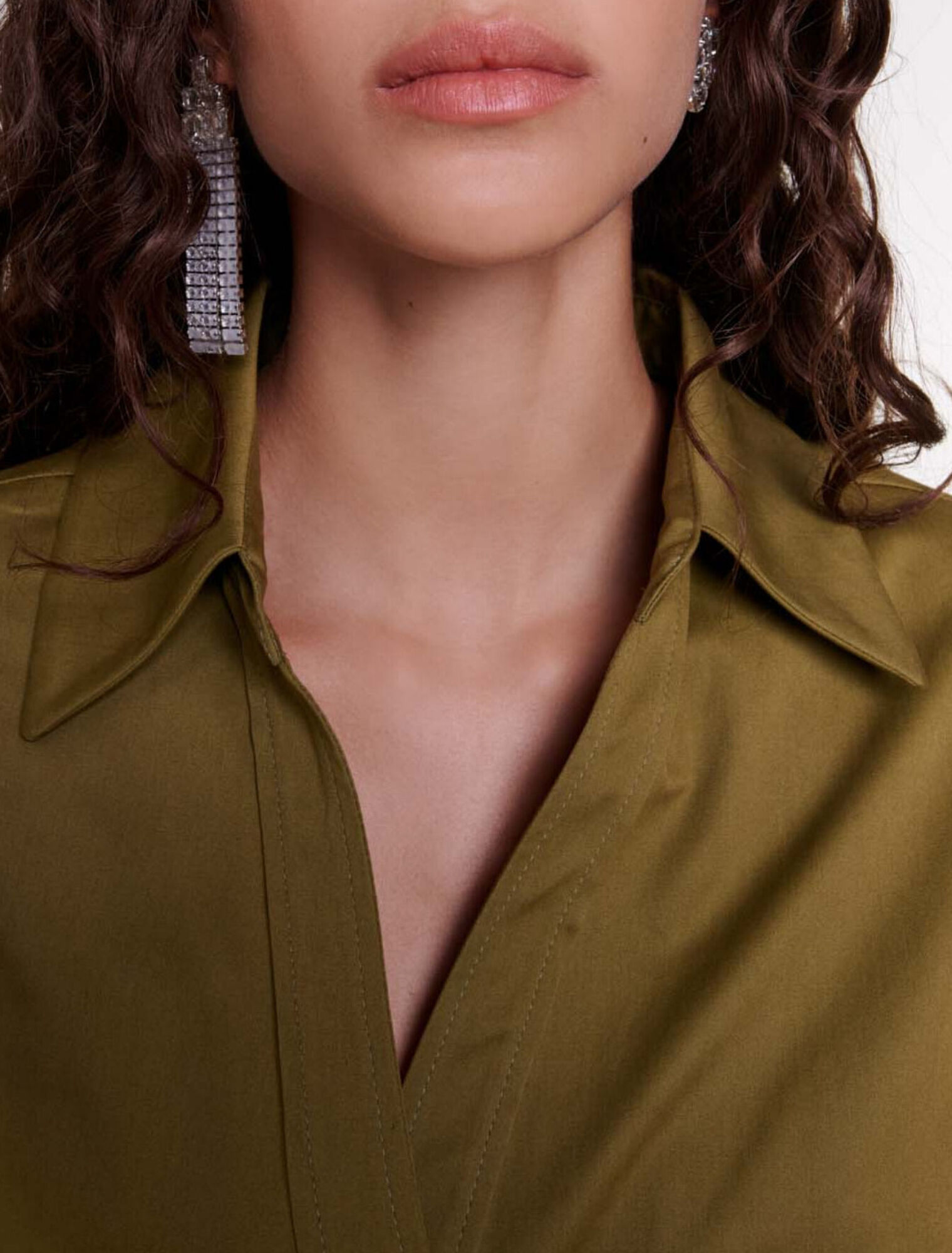 Robe portefeuille ajourée