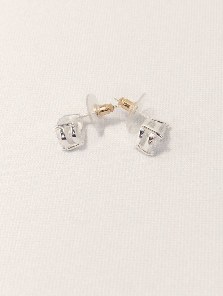 Petites boucles d'oreilles strass
