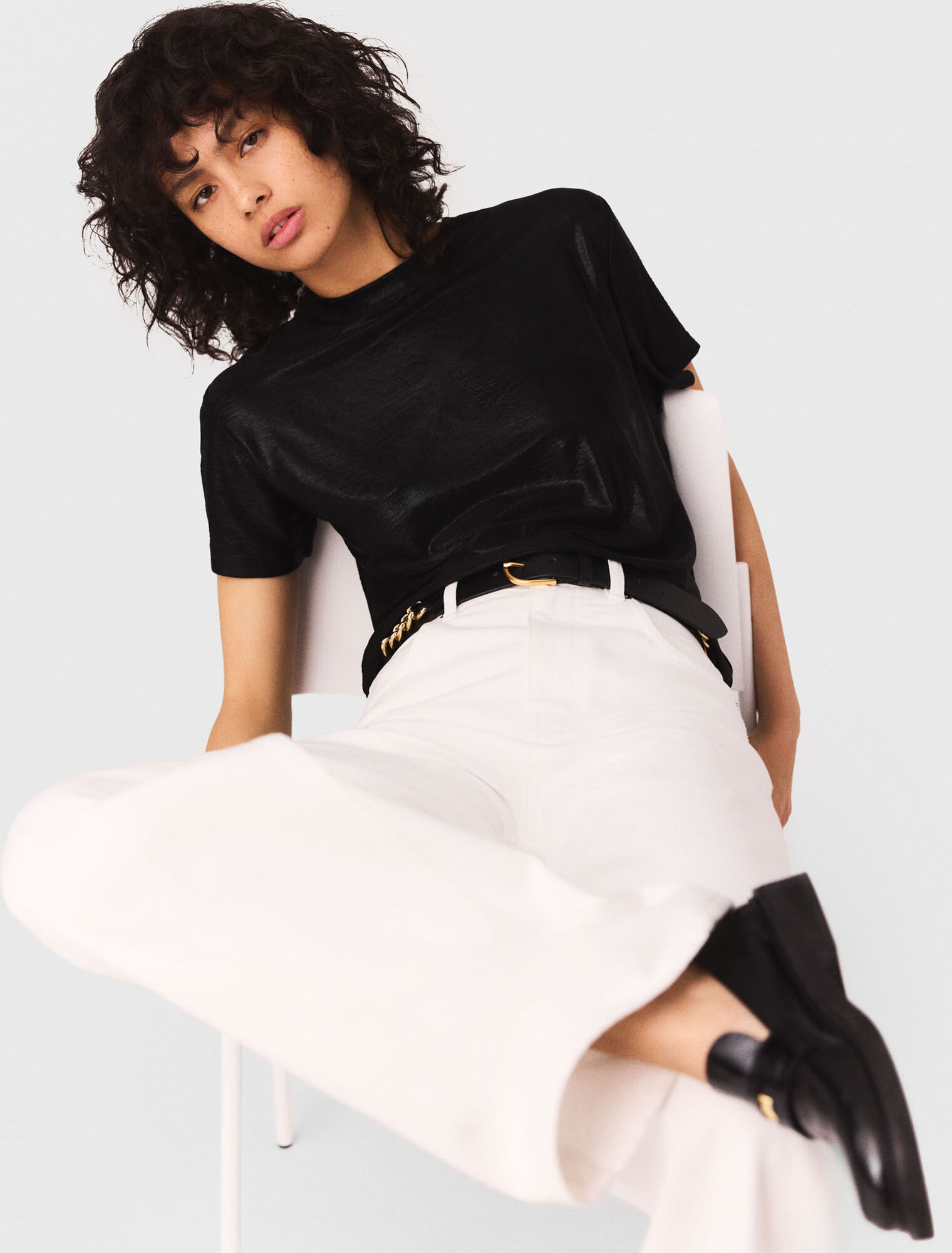 Tee-shirt lamé