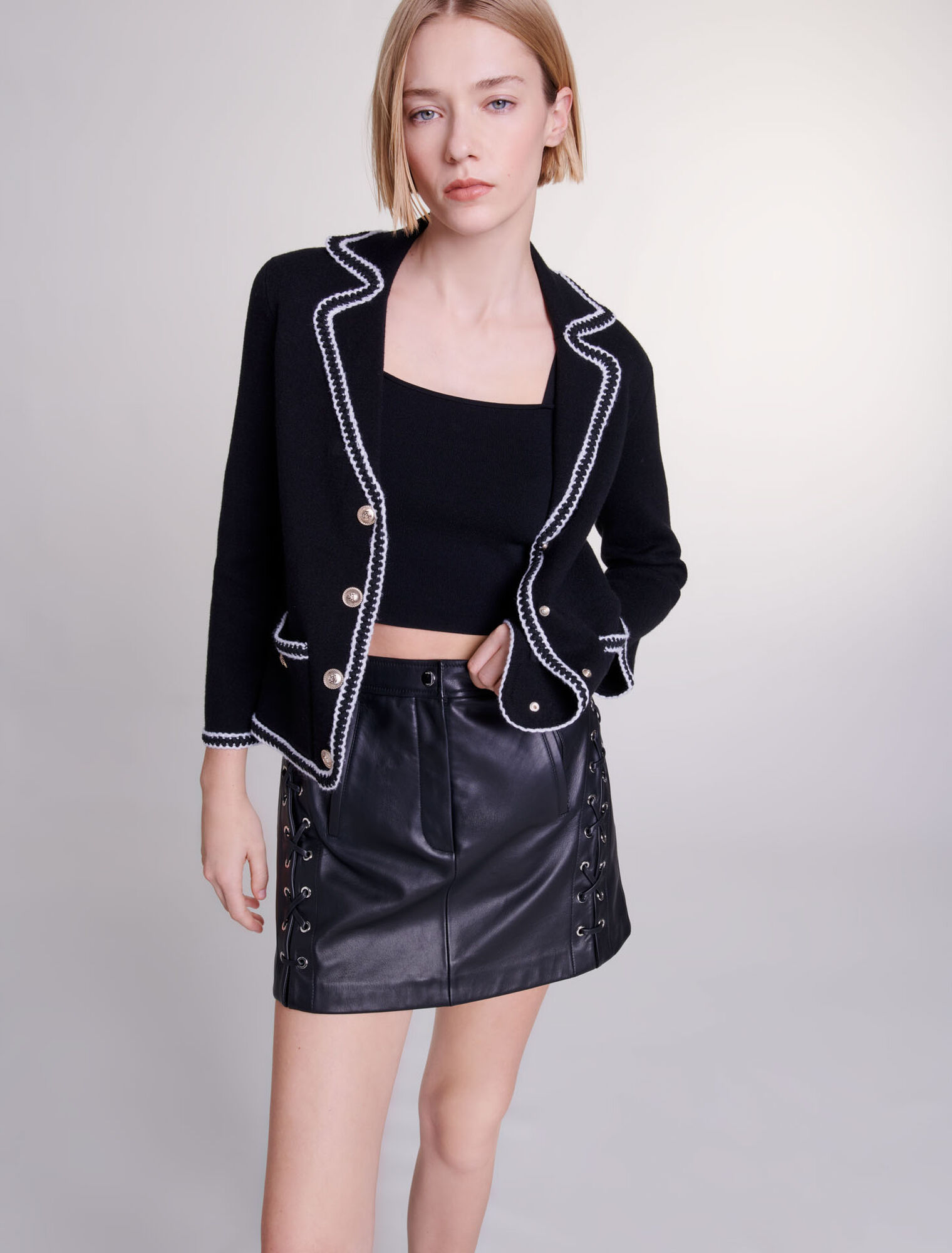 Cardigan en maille