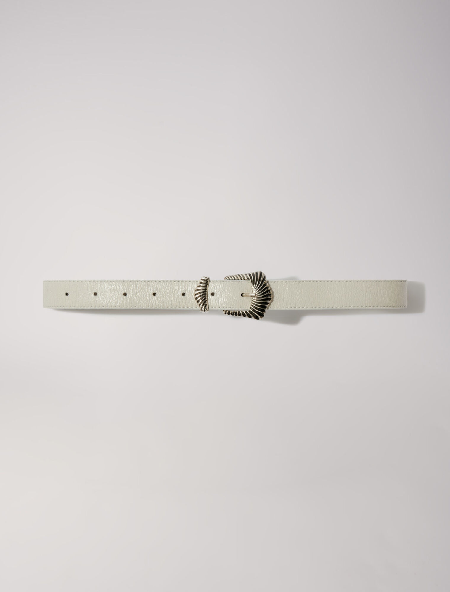 Ceinture en cuir à boucle grunge