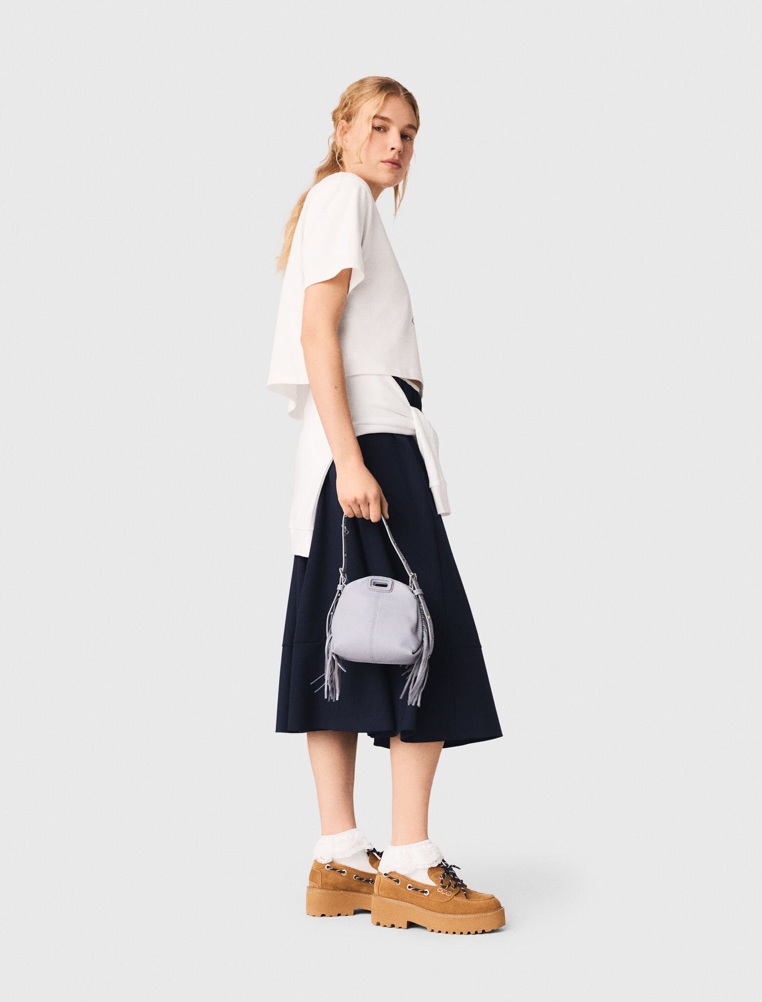 Tee-shirt &agrave; imprim&eacute; marin