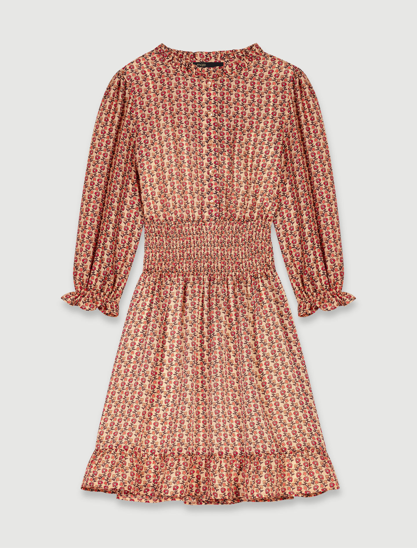 Robe imprime fleuri Robes Maje