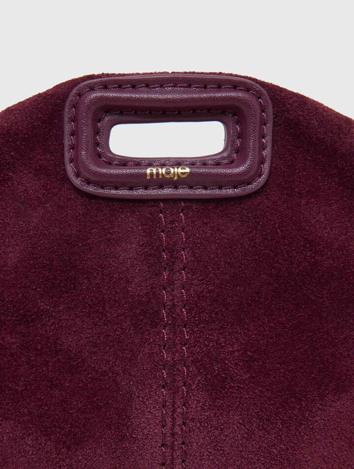Miss M micro suede bag