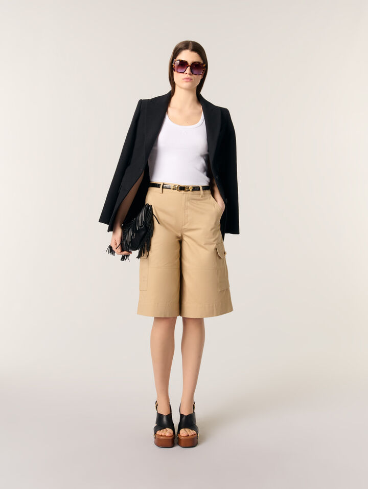 Bermuda en coton