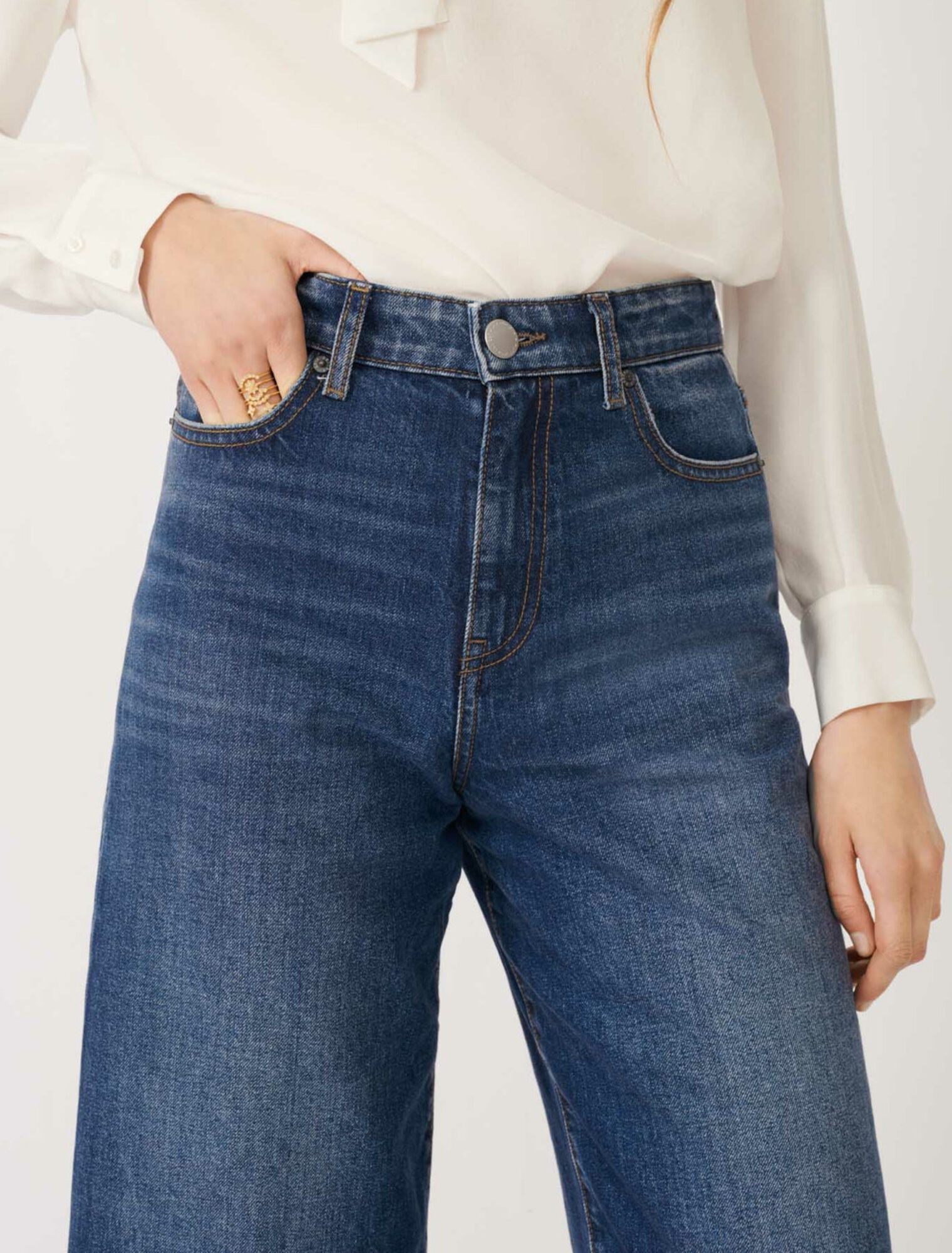 Bermuda-style jeans