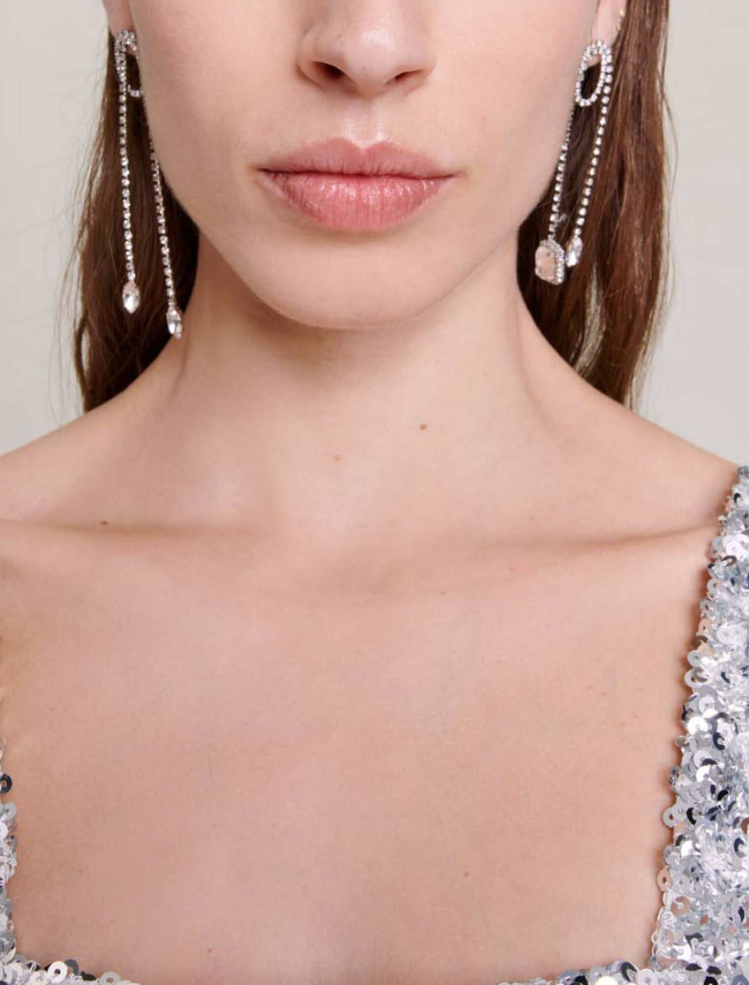 Sequinned top