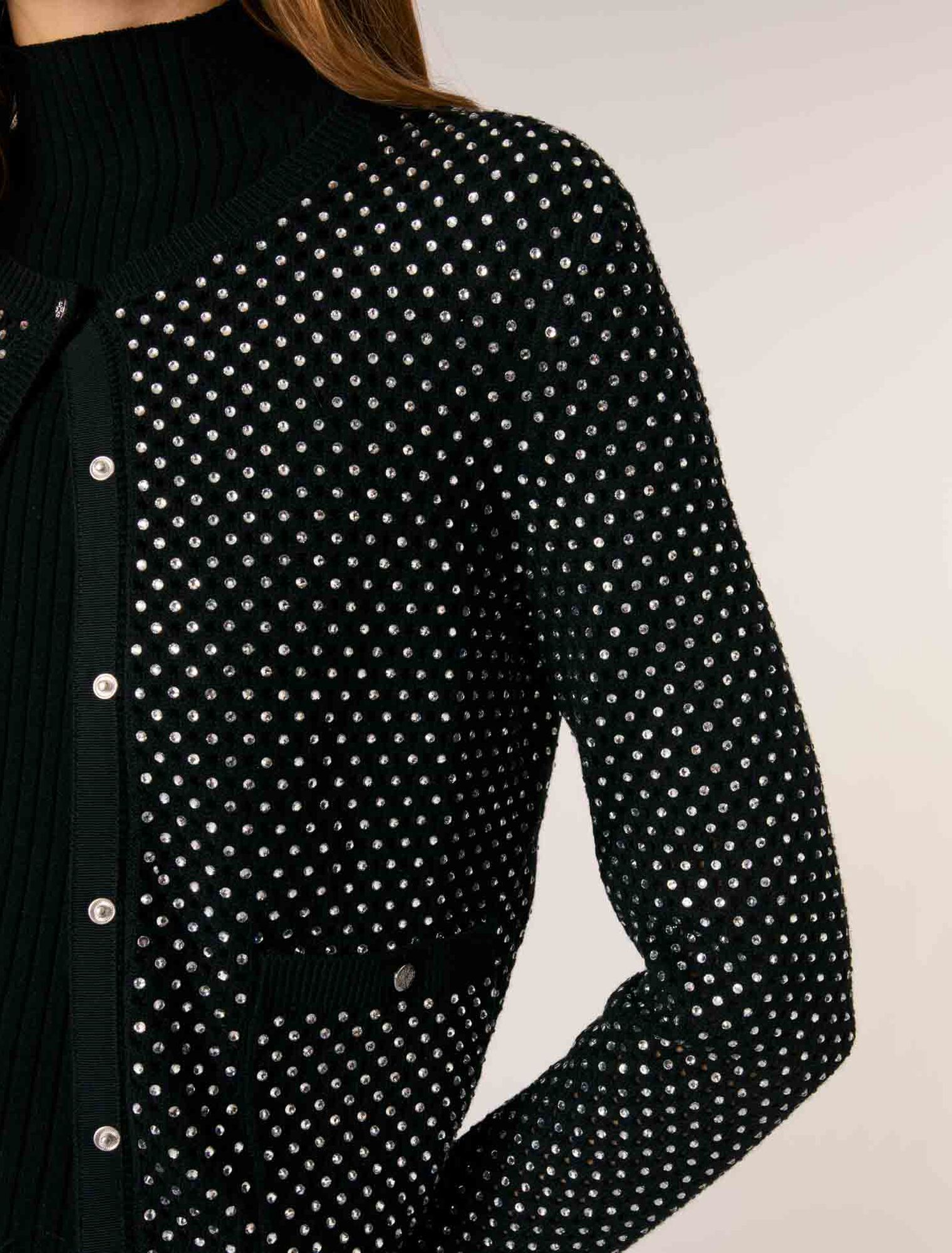 Rhinestone cardigan