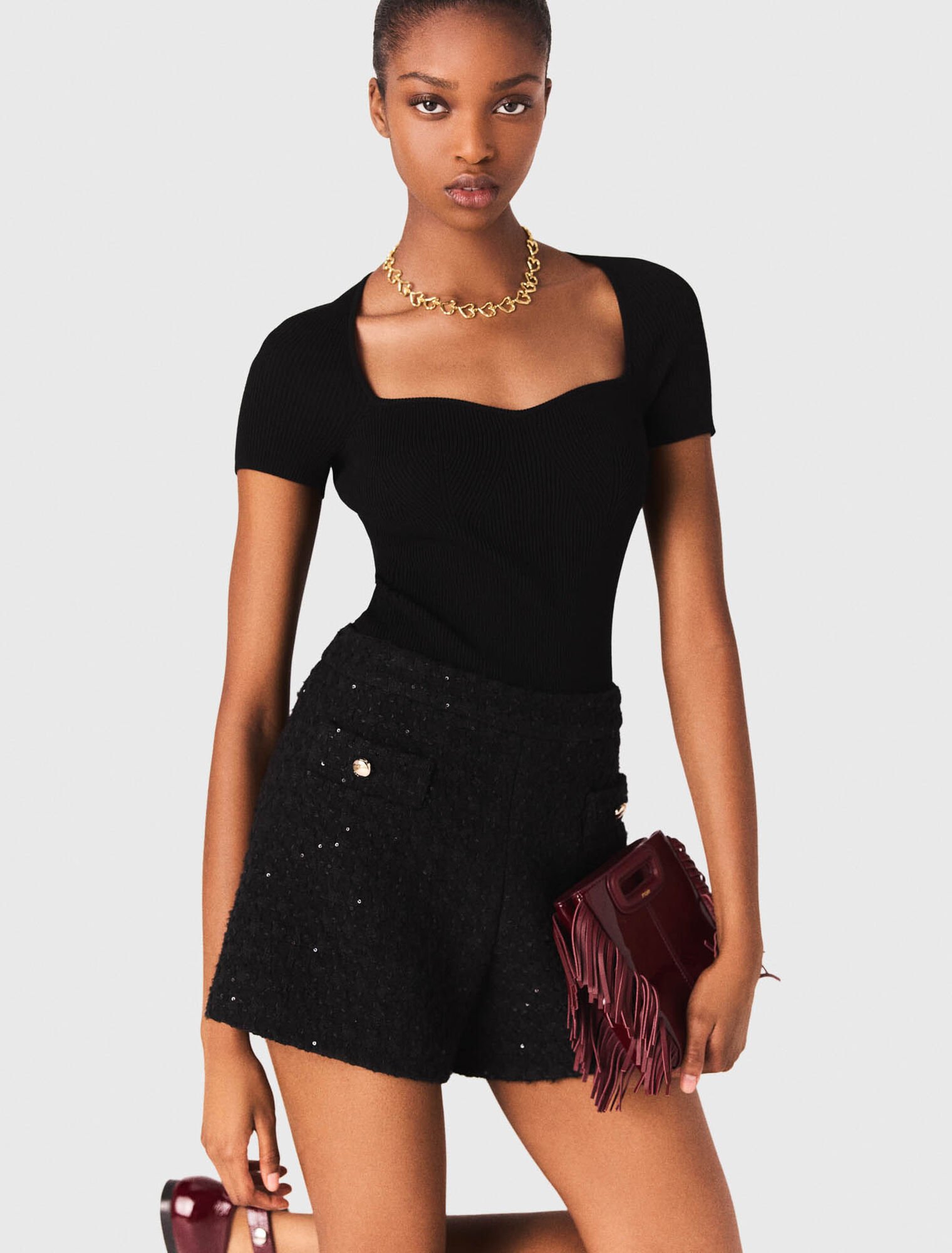 Top en maille