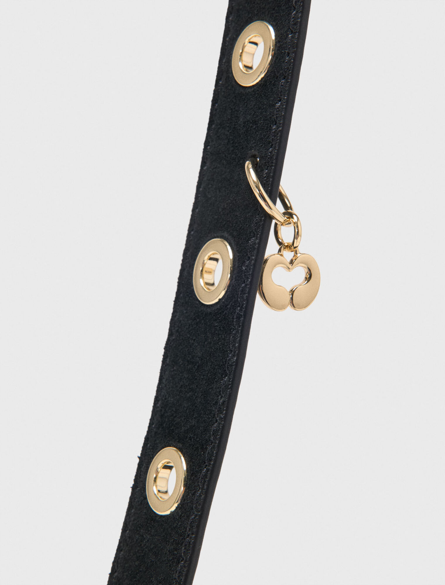 Suede leather mini Miss M bag