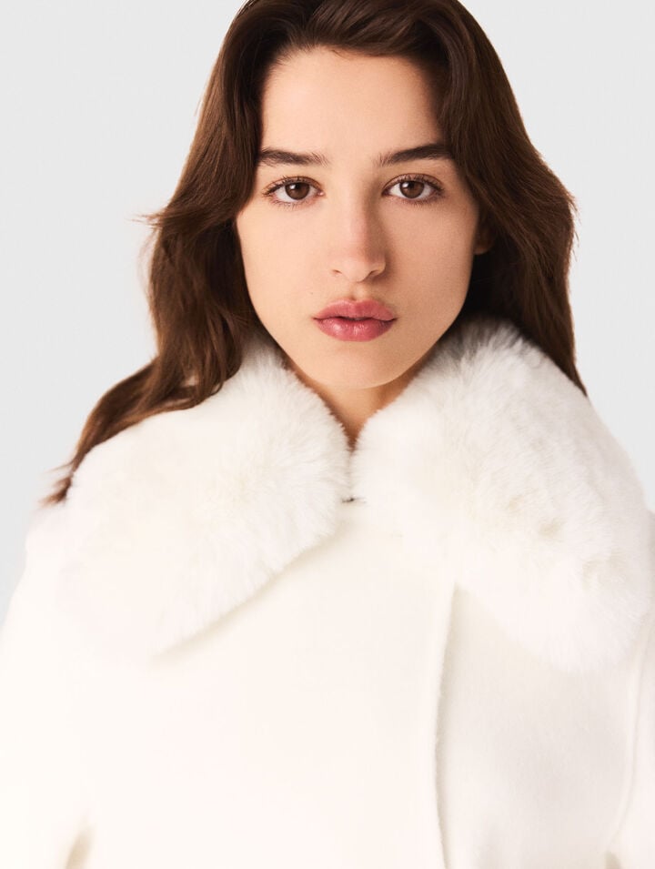 Long double-faced coat