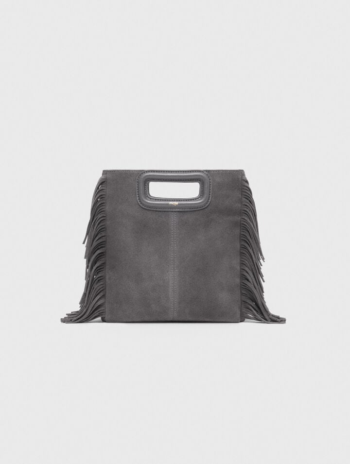 Sac M en cuir suède